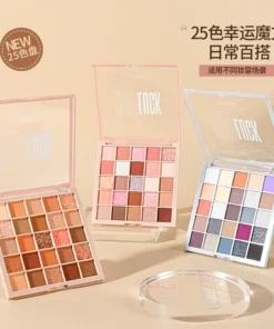 Bảng phấn mắt Pure Desire 25 màu mát mẻ và độ bão hòa thấp 2025 màu đất lì ngọc trai mới INS giá cả phải chăng